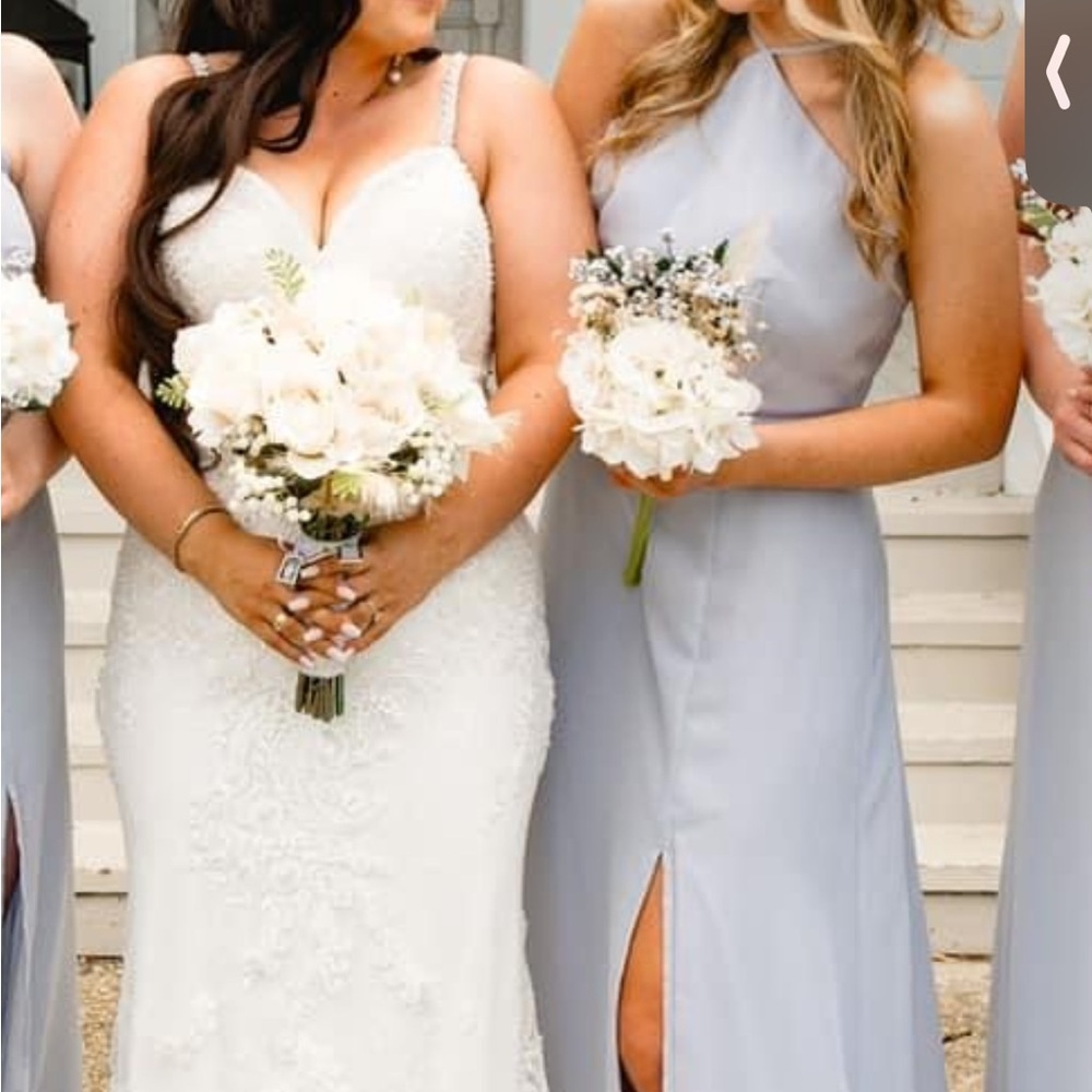Birdy Grey Size Small Blue Bridesmaid Dress